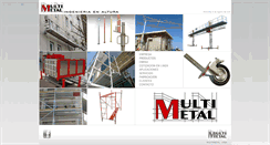 Desktop Screenshot of multimetal.cl